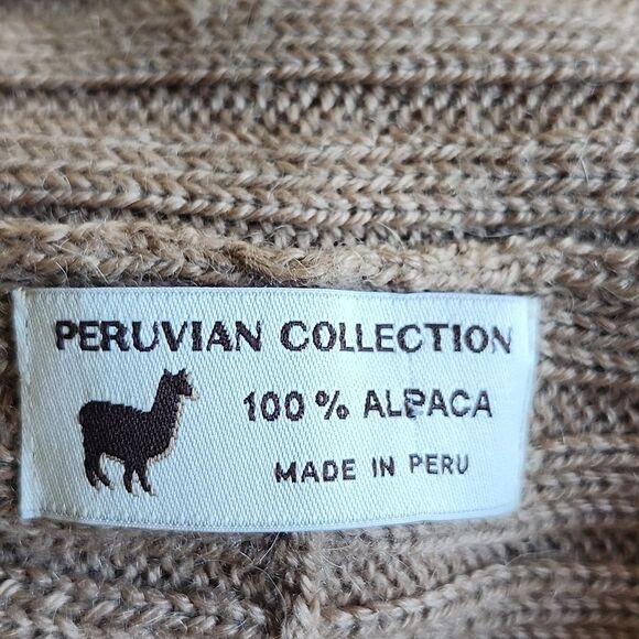 Peruvian Collection 100%Alpaca Cardigan - Picture 4 of 5
